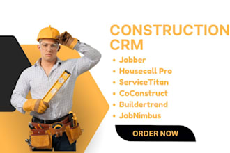 construction CRM jobber jobnimbus coconstruct servicetitan housecall pro
