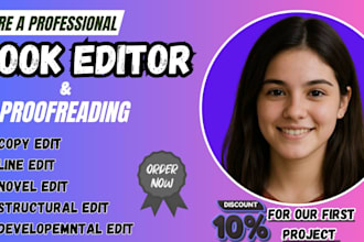 line edit, proofread your memoir, fiction novel, nonfiction, fantasy book editor