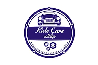 design awesome cool car dealership logo
