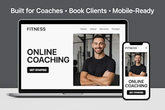 build a high converting wordpress website for fitness and health coaches