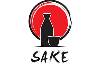 design a professional unique sake logo for your brand