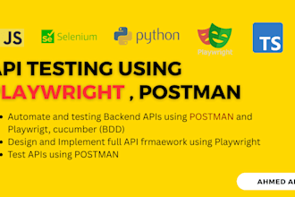 build API test automation using playwright cucumber bdd