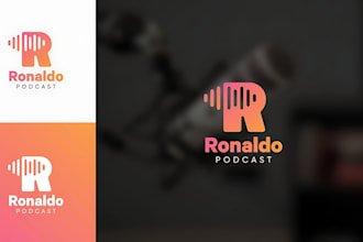 design modern attractive microphone logo for your company
