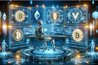 build crypto trading bot, arbitrage trading bot, ai trading bot on dex or cex