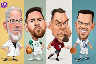 draw a caricature, cartoon caricatures