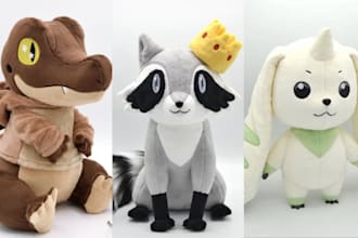 create handmade custom plush toy pattern doll crochet, stuffed amigurumi animal