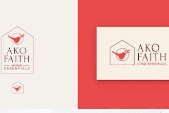 design a minimal, author line art and fashion logo