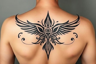 design a custom tribal tattoo and ornamental prints