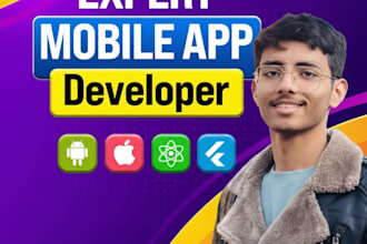 develop flutter apps android and ios