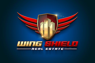 create a 3d real estate or construction logo