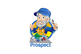 design mascot cartoon auto parts logo