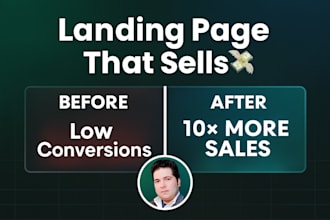 build a powerful sales funnel landing page that turns visitors into buyer