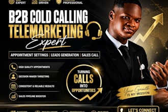 do b2b b2c cold calling telemarketing sales call appointment settings realestate