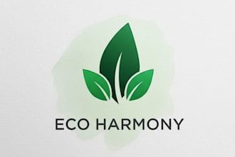 design natural, fresh  leaf logo