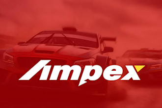 do motorsports car bike racing team or club logo design