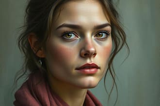 do realistic or fantasy portrait