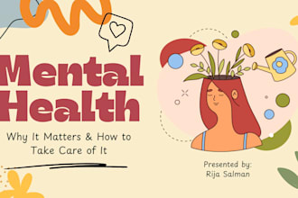 create well researched content on mental health and wellness
