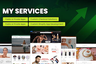 develop custom shopify apps with ai features and integration in your store