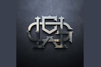 design classy masculine bachelor club house logo