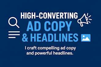write 3 high converting social media ads  and headlines