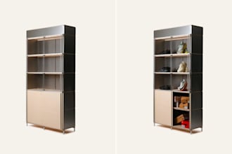 design custom wardrobes, cabinets with 2d drawings and 3d renders