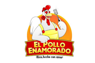 design gorgeous chicken restaurant logo