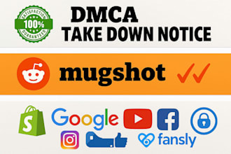 remove mugshots, negative articles, bad news and unwanted links from google dmca
