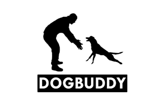 design motivation dog buddy logo