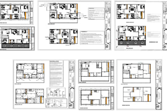 create 2d house plans master plans, details drawing