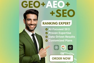 provide monthly GEO directory website SEO and aeo optimization services