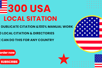 do 300 accurate nap citations for USA local SEO