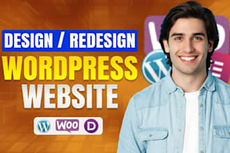 do website development, wordpress website, divi website as a divi expert