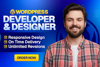 redesign and develop wordpress woocommerce store