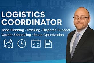 be your logistics coordinator