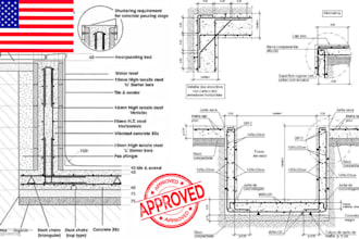 prepare drainage plan, site grading plan, stormwater system, for city permit