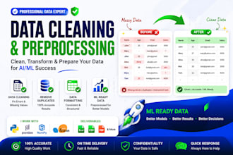 clean and preprocess data for machine learning and ai models