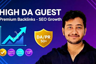 provide high quality seo guest post backlink service