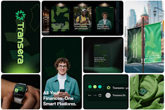 design a timeless tech logo and professional brand style guide and branding kit