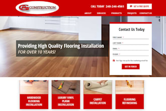 design stunning flooring website flooring contractor website