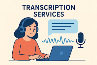 transcribe audio and video into text