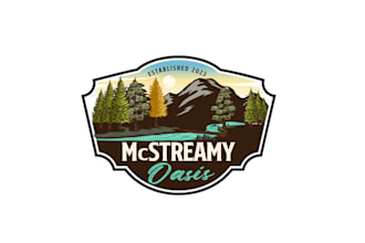 design rugged west coast modern sustainable accommodation logo