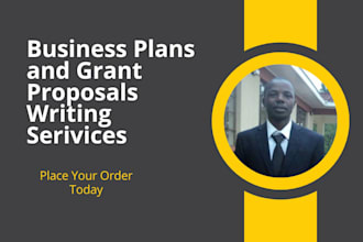 do a business plan, a financial plan, and a market feasibility study for you