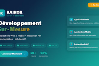 develop ios and android app with react native