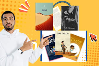 design books cover page and create