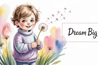 draw cute character illustration