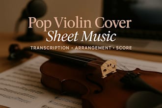 do violin sheet music, cover sheet, arrangement, pop violin transcription, satb