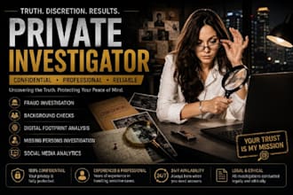 do fruad detection, background checks, private investigation, osint, find people