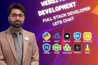 develop websites as a fullstack developer