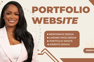create wordpress portfolio website development design portfolio website