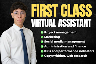 be your first class virtual assistant